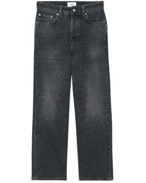 Haikure Cropped Jeans - Grey