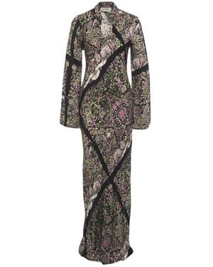 5 PROGRESS Maxi Dresses - Negro