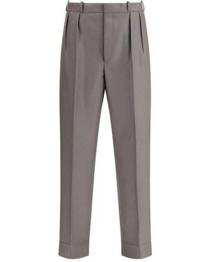 Maison Margiela Slim-Fit Trousers - Grigio