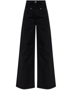Isabel Marant Jeans ,Zwart ,Katoen Lemony Jeans