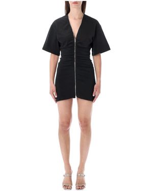 Alexander Wang Zipper Tee Dress - Schwarz