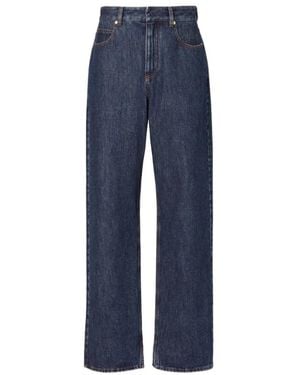 Fendi Straight Jeans - Blue