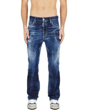 DSquared² Straight Jeans - Blu