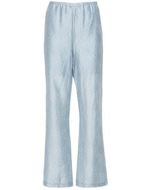 Rodebjer Wide Trousers - Azul