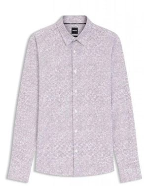 BOSS Formal Shirts - Purple