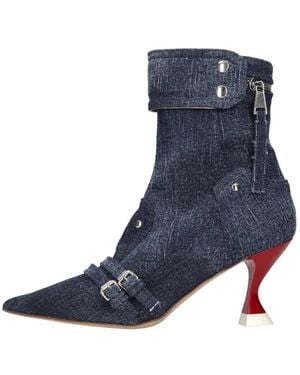 Strategia Heeled Boots - Azul
