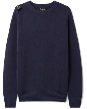 Ma Strum Round-Neck Knitwear - Blue
