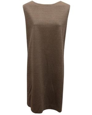 Sandro Ferrone Midi Dresses - Marrón