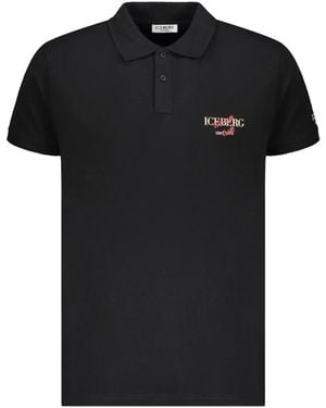 Iceberg Polo Shirts - Nero