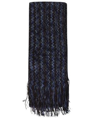 Missoni Winter Scarves - Bleu