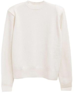 Frankie Shop Round-Neck Knitwear - Blanco