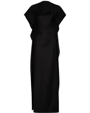 Jean Paul Gaultier Panelled Draped Dress - Zwart