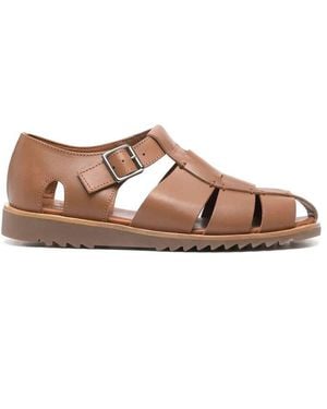 Paraboot Kamelbrauner schnallenschuh