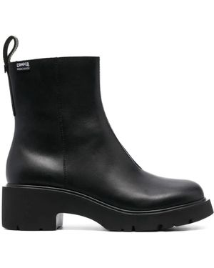 Camper Schoenen ,Zwart ,Leer Milah Boots