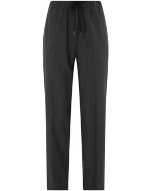 MM6 by Maison Margiela Straight Trousers - Grey