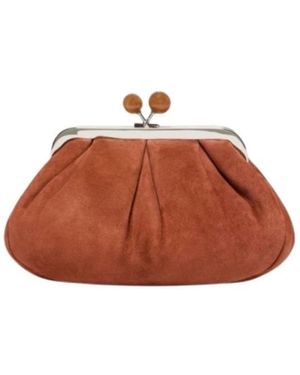 Weekend by Maxmara Tassen ,Bruin ,Leer Valois Pasticcino Tas