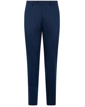 Moorer Suit Trousers - Blue