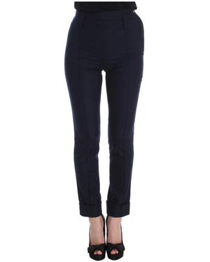 Ermanno Scervino Slim-Fit Trousers - Blue
