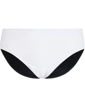 Moschino Logo Milano Badmode - Wit