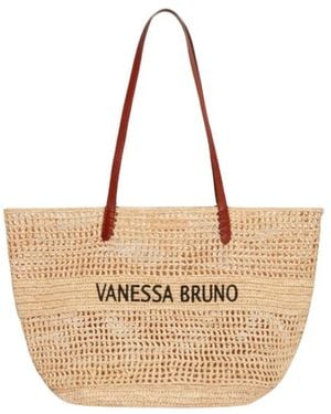 Vanessa Bruno Tote Bags - Natural