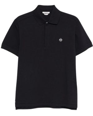 Jacob Cohen Tops ,Blauw ,Katoen Comfort Polo Shirt - Zwart