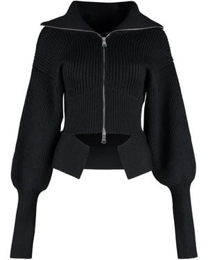 ANDREA ADAMO Cardigans - Black