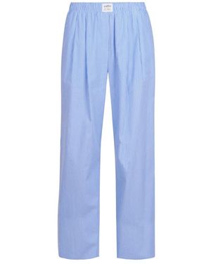Ottod'Ame Straight Trousers - Azul