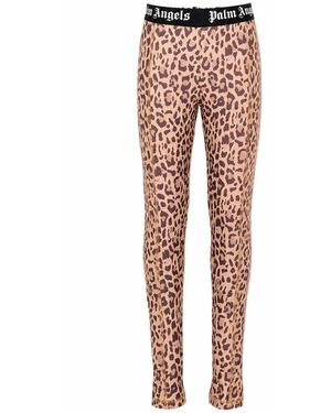 Palm Angels Leggings - Brown