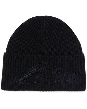 DSquared² Icon Beanie - Zwart