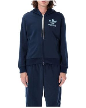 adidas Zip-Throughs - Bleu