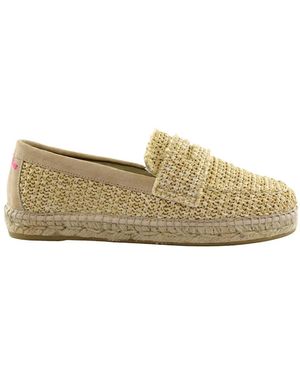 Espadrilles R stoffloafer - Natur