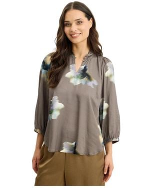 iN FRONT Blouses - Marrón