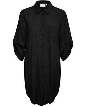Kaffe Shirt Dresses - Black
