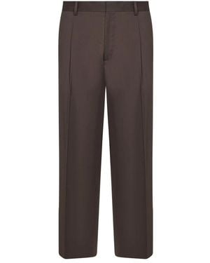 Costumein Straight Trousers - Brown