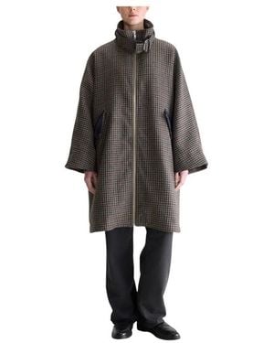 Bellerose Jassen ,Bruin ,Wol Juny Jas - Zwart