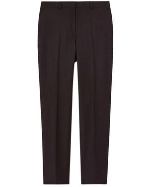 Filippa K Emma Cropped Cool Wool Hose - Braun