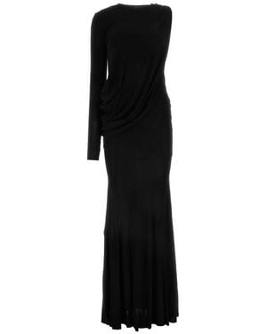 ANDREA ADAMO Maxi Dresses - Black