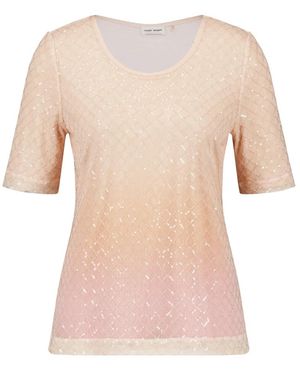 Gerry Weber Tops ,Roze ,T-Shirt 1/2 Arm