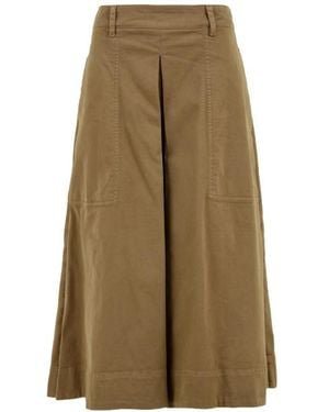 Aspesi Midi Skirts - Natural