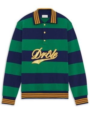 Drole de Monsieur Polo Shirts - Green