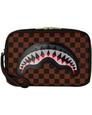 Sprayground Toilet Bags - Brown