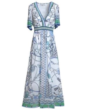 Hale Bob Neve Maxi Jurk - Blauw