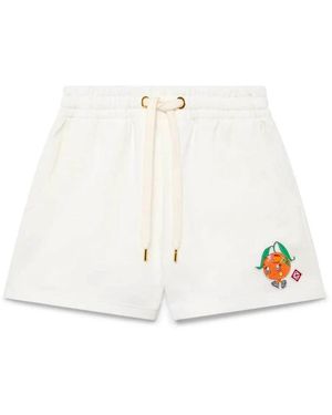 CASABLANCA Short Shorts - White