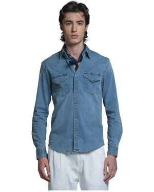 Impure Denim Shirts - Blu