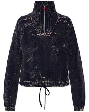DIESEL M-Marcellette Pullover - Blau
