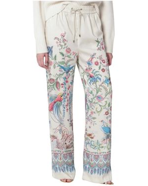 Etro Wide Pants - Gray