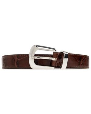 Gestuz Accessoires ,Bruin ,Leer Gzsuva S Croco Riem