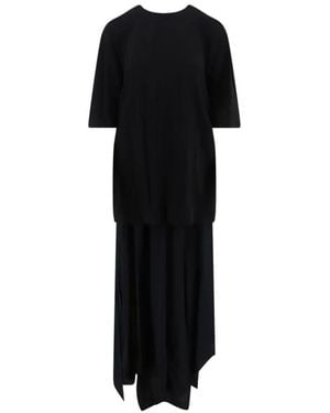 Semicouture Midi Dresses - Black