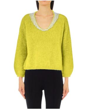 Liu Jo Klassische strickwaren - Gelb