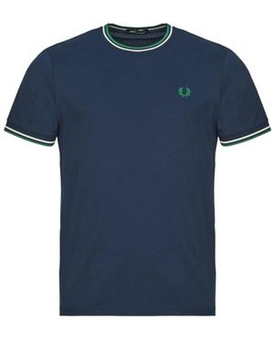 Fred Perry T-Shirts - Blue